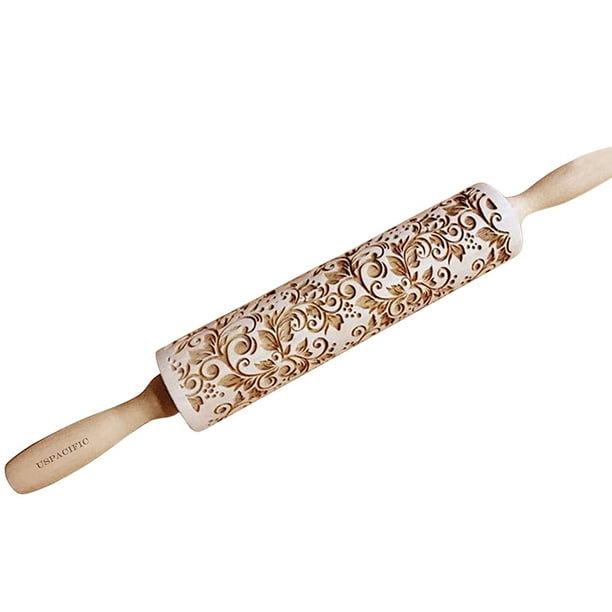DIY Wooden Rolling Pin Dough Fondant Wood Cake Roller Stick Baking Cookie Pastry DIY Wooden Rolling Pin Dough Fondant Wood Cake Roller Stick Baking Cookie Pastry